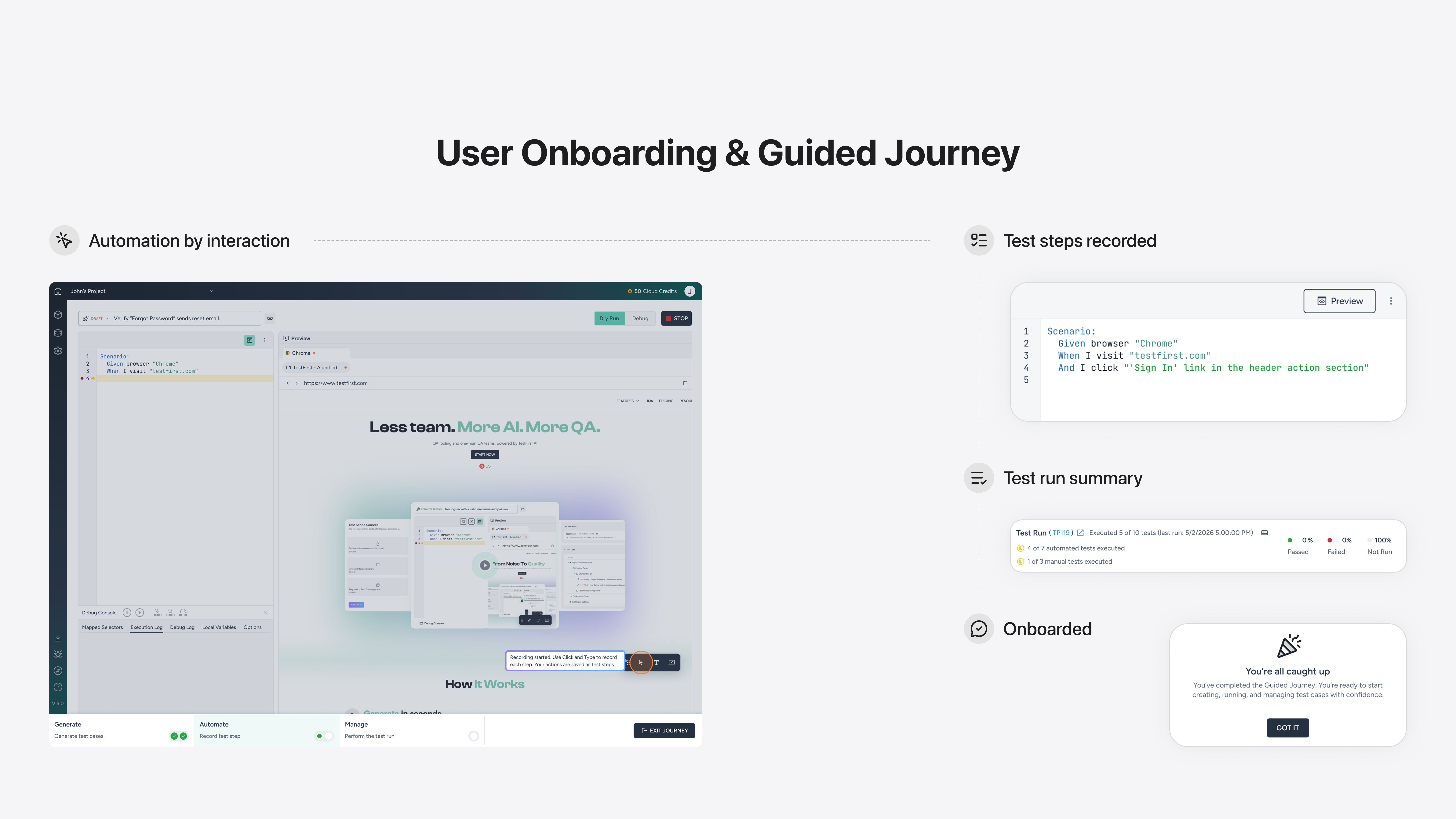 onboarding and guided journey 2